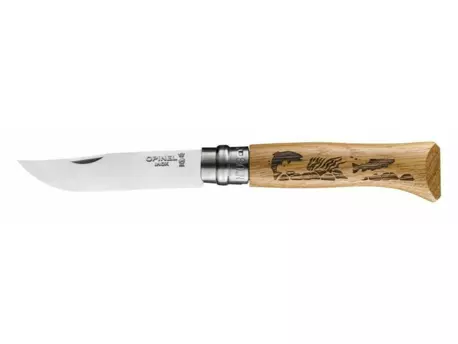 ZAVÍRACÍ NŮŽ OPINEL N°08, ANIMALIA FISH 8,5 CM