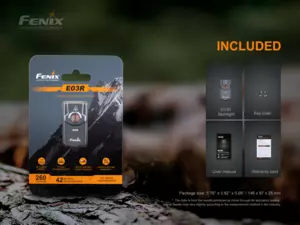 FENIX Nabíjecí baterka E03R