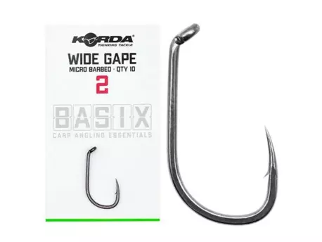 Korda Háčky Basix Wide Gape 10 ks VÝPRODEJ