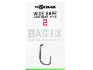 Korda Háčky Basix Wide Gape 10 ks VÝPRODEJ