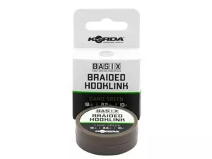 Korda Návazcová Šňůra Basix Braided Hooklink Camo Green 10 m