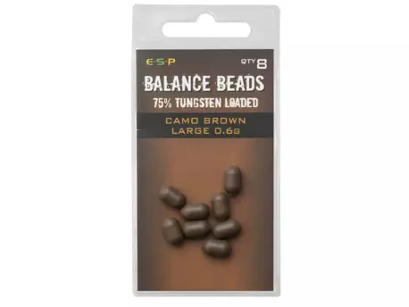 ESP Tungsten Loaded Balance Beads Large Brown