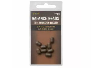 ESP Tungsten Loaded Balance Beads Large Brown