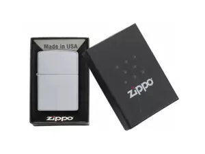 ZIPPO benzínový zapalovač SATIN CHROME