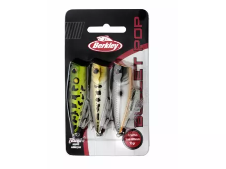 Wobler Berkley Bullet Pop Floating 6cm Set 3ks