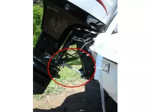 BOAT007 Tlumič nárazů při přepravě mezi přívěs a motor