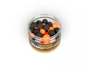 MIKBAITS Plovoucí fluo boilie 150ml - Broskev Pepř 14mm