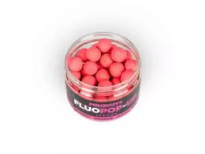 MIKBAITS Plovoucí fluo boilie 150ml - Jahoda 14mm