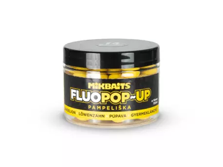 MIKBAITS Plovoucí fluo boilie 150ml - Pampeliška 14mm