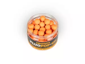 MIKBAITS Plovoucí fluo boilie 150ml - Půlnoční pomeranč 14mm