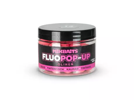 MIKBAITS Plovoucí fluo boilie 150ml - Oliheň 14mm