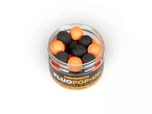 MIKBAITS Plovoucí fluo boilie 150ml - Broskev Pepř 18mm