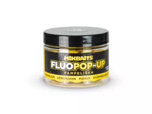 MIKBAITS Plovoucí fluo boilie 150ml - Pampeliška 18mm