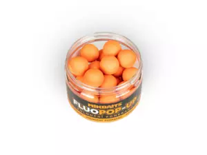 MIKBAITS Plovoucí fluo boilie 150ml - Půlnoční pomeranč 18mm
