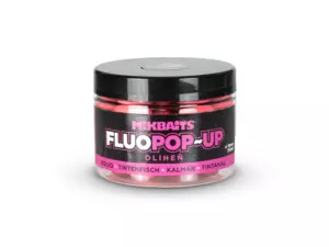 MIKBAITS Plovoucí fluo boilie 150ml - Oliheň 18mm