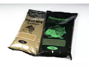 RINGERBAITS LTD Ringers - Method mix Dark Groundbait 1kg