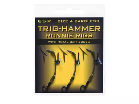 ESP návazce Trig Hammer Ronnie Rig Barbless vel. 4