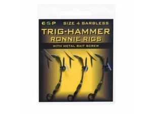 ESP návazce Trig Hammer Ronnie Rig Barbless vel. 4