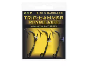 ESP návazce Trig Hammer Ronnie Rig Barbless vel. 5