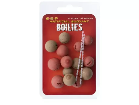 ESP Buoyant Boilies Brown/Red Fishmeal
