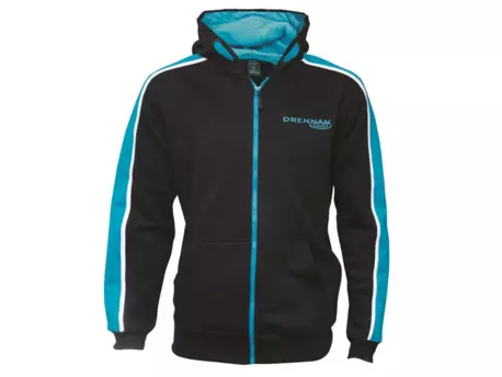 Drennan mikina Full Zipped Hoody Black vel. L