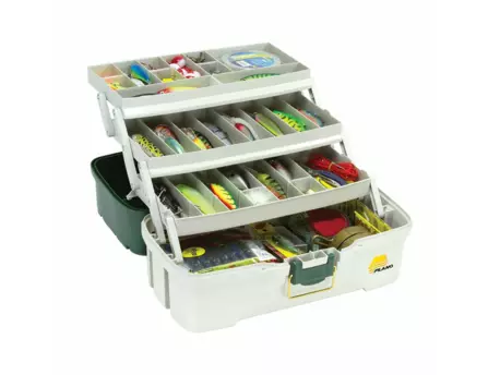 PLANO THREE-TRAY TACKLE BOX GREEN METALLIC 620306 VÝPRODEJ