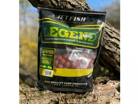 rybářské boilies JET FISH Boilie Legend Range - 1kg