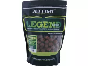 JET FISH Boilie Legend Range SEAFOOD švestka / česnek