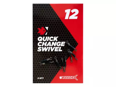 FEEDER EXPERT montáže - Obratlíky Quick Change swivel 12 10ks 