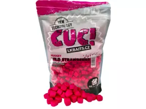 LK Baits CUC! Nugget Wild Strawberry 10 mm, 1kg