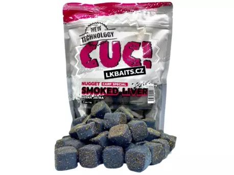 LK Baits CUC! Nugget Smoked Liver 10 mm,1kg