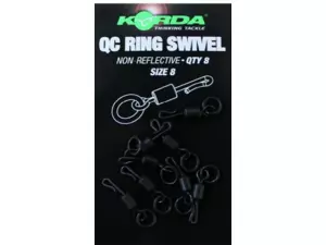 KORDA Obratlík Kwik Change Ring Swivel vel. 8