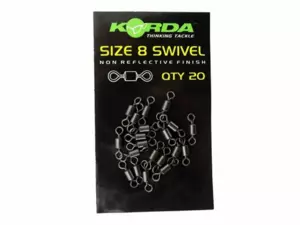 Korda Obratlík Swivel Vel. 8  20ks