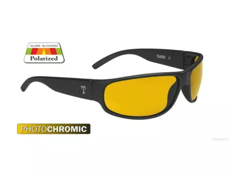 TRAPER POLARIZAČNÍ BRÝLE PHOTOCHROMIC OREGON OLIVE - YELLOW