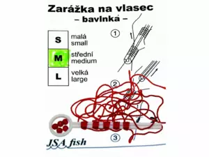 Feeder Match Zarážka na vlasec bavlnka