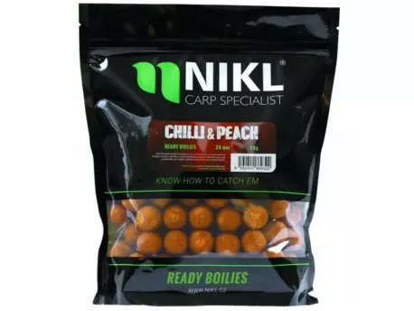 Nikl Hotové boilies Chilli & Peach