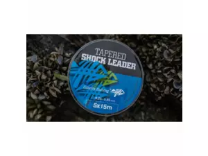Giants fishing Ujímaný šokový vlasec Tapered Shock Leader 5 x 15 m