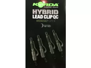 KORDA KLIPY NA OLOVA QC HYBRID LEAD CLIP WEED/ SILT