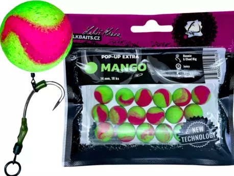 LK Baits Pop-up Extra Mango 14mm 18ks