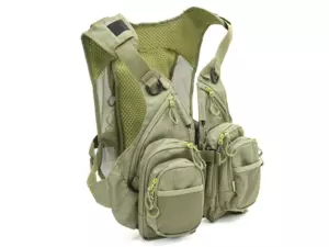 VISION Vesta s batohem Mega Bra Military Green