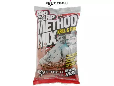 Bait-Tech krmítková směs Big Carp Method Mix Krill & Tuna 2 kg
