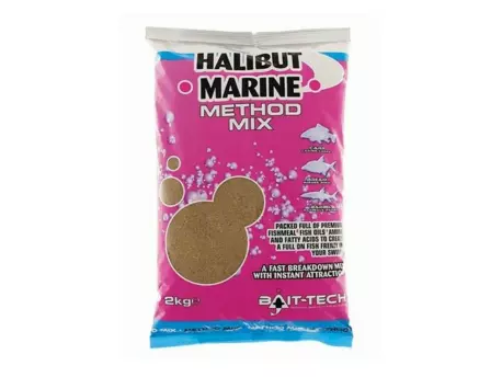 Bait-Tech krmítková směs Halibut Marine Method Mix 2 kg