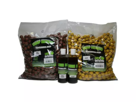 Carp Inferno AKCE Boilies Light Line 3 kg + 250 ml Booster