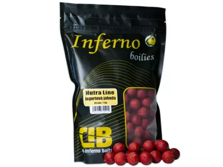 Carp Inferno Boilies Nutra Line - Jogurtová Jahoda