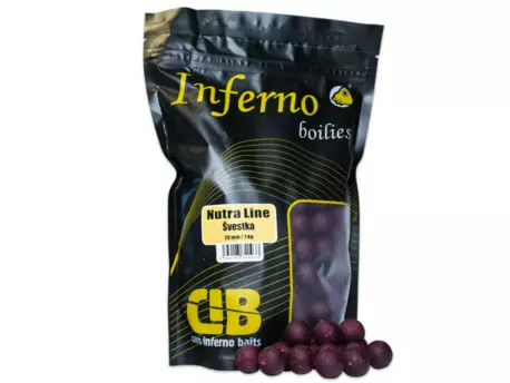 Carp Inferno Boilies Nutra Line - Švestka