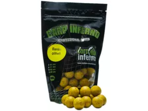 Carp Inferno Boilies Nutra Line - Banán/Oliheň