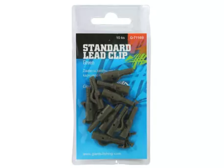 Giants fishing Závěs na boční olovo Standard Lead Clip Green/10ks