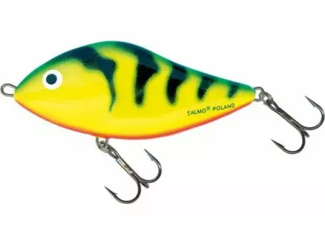 Salmo Wobler Slider Floating Green Tiger 7cm 17g