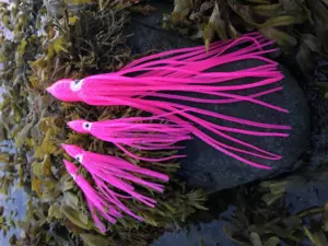 LK Baits Návazec Chobotnice 8/0 12cm UV Pink