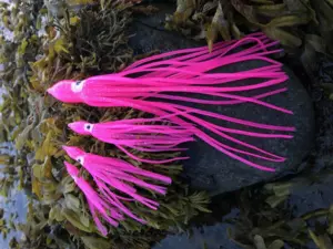 LK Baits Návazec Chobotnice 8/0 12cm UV Pink